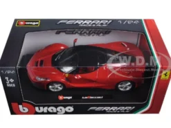 Ferrari Laferrari F70 Red 1/24 Diecast Model Car Bburago 26001