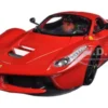 Ferrari LaFerrari F70 Red with Black Wheels 1/18 Diecast Model Car Bburago 16001