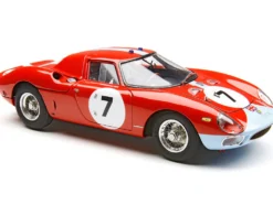 Ferrari 250 LM RHD (Right Hand Drive) #7 Graham Hill - Jo Bonnier Winner "12 Hours of Reims" (1964) Limited Edition to 1500 pieces Worldwide 1/18 Diecast Model Car by CMC