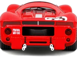 Ferrari 330 P4 #23 Lorenzo Bandini - Chris Amon "Ferrari S.P.A." Winner "24 Hours of Daytona" (1967) "Racing" Series 1/24 Diecast Model Car by Bburago