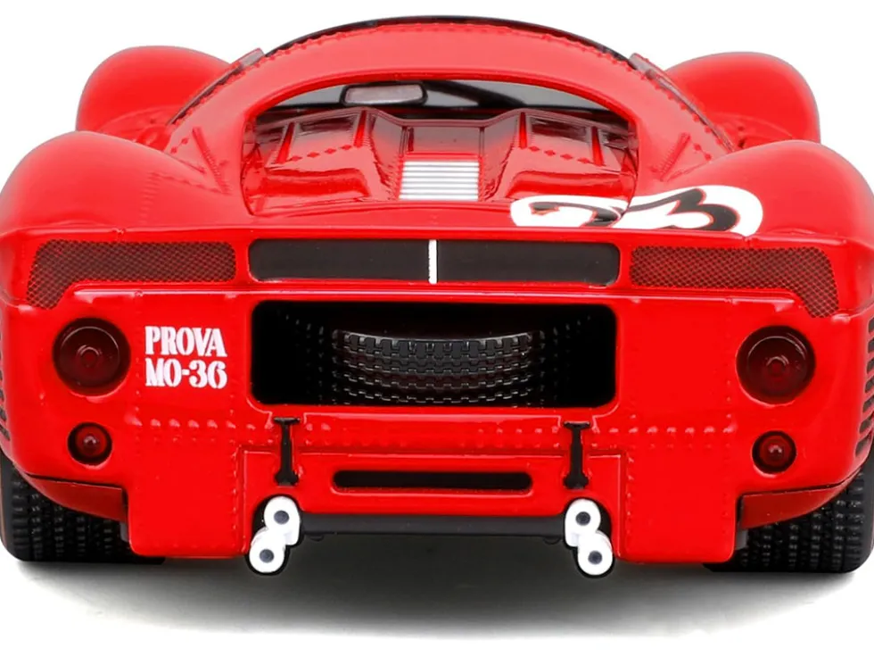 Ferrari 330 P4 #23 Lorenzo Bandini - Chris Amon "Ferrari S.P.A." Winner "24 Hours of Daytona" (1967) "Racing" Series 1/24 Diecast Model Car by Bburago