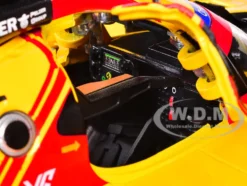 Ferrari 499P #83 Robert Kubica - Robert Shwartzman - Yifei Ye "Ferrari AF Corse" "24 Hours of Le Mans" (2024) "Racing" Series 1/18 Diecast Model Car by Bburago