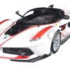Ferrari Racing FXX-K #75 White 1/24 Diecast Model Car Bburago 26301