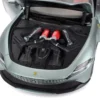 2019 Ferrari Roma Gray Metallic with Pink Interior 1/18 Diecast Model Car by Polistil