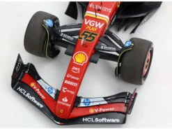 Ferrari SF-24 #55 Carlos Sainz Jr. Formula One F1 "Italian GP" (2024) Limited Edition to 34 pieces Worldwide 1/18 Diecast Model Car by BBR