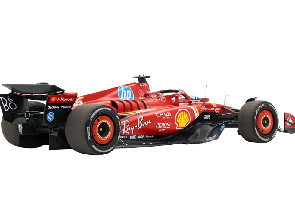 Ferrari SF-24 #16 Charles Leclerc Winner Formula One F1 "United States GP" (2024) Limited Edition to 100 pieces Worldwide 1/18 Diecast Model Car by BBR