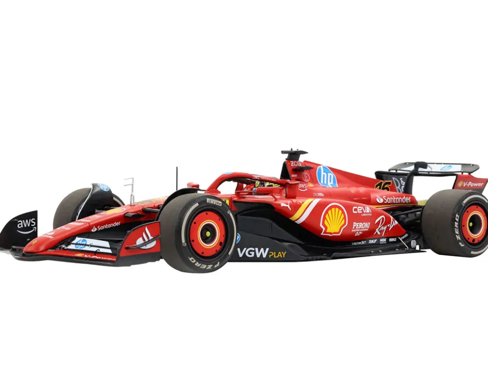 Ferrari SF-24 #16 Charles Leclerc Winner Formula One F1 "Italian GP" (2024) Limited Edition to 350 pieces Worldwide 1/18 Diecast Model Car by BBR