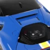 2019 Ferrari SF90 Stradale Azzurro Dino Blue Yellow White Stripes DISPLAY CASE Limited Edition 99 pieces Worldwide 1/18 Model Car BBR P18180F