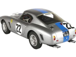 Ferrari 250 SWB #22 Elde Pierre Noblet 24 Hours of Le Mans 1960 with DISPLAY CASE Limited Edition to 96 pieces Worldwide 1/18 Model Car BBR BBR1861G
