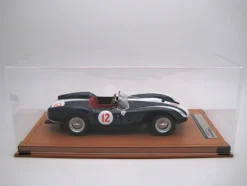 Ferrari 250 TR Pontoon-Fender #12 Curt Lincoln "Team Askolin" 3rd Place "Elaintarhanajo" (1958) "Mythos Series" with Display Case Limited Edition to 40 pieces Worldwide 1/18 Model Car by Tecnomodel