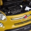 2013 Fiat 500L Yellow 1/24 Diecast Car Model Welly 24038