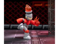 Fire Man 5 5 Moveable Figure with Accessories and Alternate Head and Hands Mega Man 1987 Video Game model Jada 34222