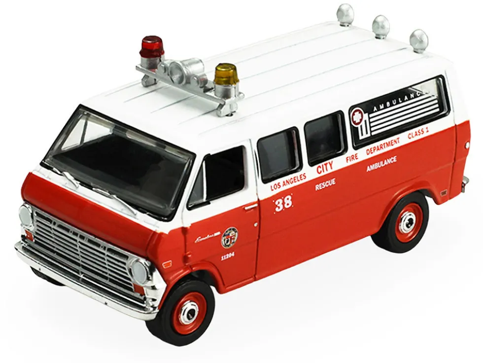 Fire & Rescue Series #5 Set of 6 Cars 1/64 Diecast Model Cars by Greenlight