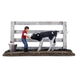 First Bottle Feeding "Boy Feeding Calf" 1/25 Diecast Model First Gear 90-0500