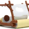 Flintmobile Fred Flintstone Diecast Figurine The Flintstones Hollywood Rides Series 1/32 Diecast Model Car Jada 33382