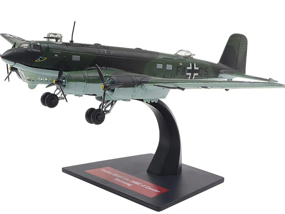 Focke-Wulf Fw 200C-4 Condor Aircraft "German Luftwaffe" 1/144 Diecast Model by Diecast of Defense