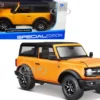 2021 Ford Bronco Badlands Orange Metallic Black Top Special Edition 1/24 Diecast Model Car Maisto 31530