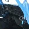 1978 Ford Bronco Custom Light Blue White Timeless Legends Series 1/24 Diecast Model Car Motormax 79373