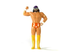 1973 Ford Bronco Pickup Truck Macho Man Randy Savage Diecast Figurine WWE 1/24 Diecast Model Car Jada 32046