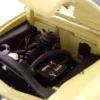 1949 Ford Convertible Convertible Creamy Yellow 1/24 Diecast Model Car Unique Replicas 18583