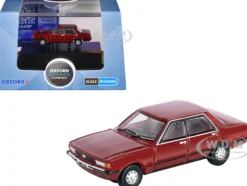 Ford Cortina MKV RHD (Right Hand Drive) Cardinal Red 1/148 (N) Scale Diecast Model Car by Oxford Diecast