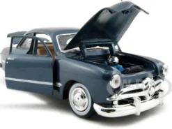 1949 Ford Coupe Blue 1/24 Diecast Model Car Motormax 73213