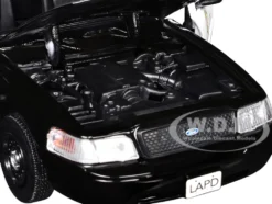 2010 Ford Crown Victoria LAPD Los Angeles Police Department Car 1/24 Diecast Car Model Motormax 76946
