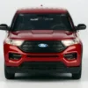 2023 Ford Explorer Red Metallic "Timeless Legends" Series 1/43 Diecast Model Car by Motormax
