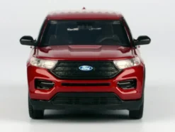 2023 Ford Explorer Red Metallic "Timeless Legends" Series 1/43 Diecast Model Car by Motormax