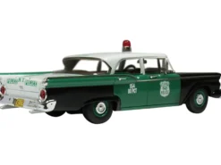 1959 Ford Fairlane Green with White Top New York Police Department Tactical Patrol Force Limited Edition 1/43 Model Car Goldvarg Collection GC-NYPD-007