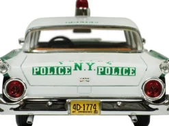 1959 Ford Fairlane Green with White Top New York Police Department Tactical Patrol Force Limited Edition 1/43 Model Car Goldvarg Collection GC-NYPD-007