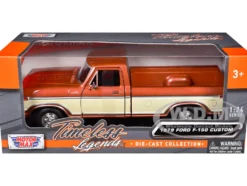 1979 Ford F-150 Custom Pickup Truck Brown Metallic and Cream 