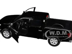 2019 Ford F-150 Lariat Crew Cab Pickup Truck Black 1/27 Diecast Model Car by Motormax