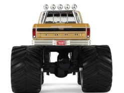 1979 Ford F-250 Monster Truck "Bigfoot #1 50th Anniversary" Gold Metallic "Kings of Crunch" Series 1/43 Diecast Model Car by Greenlight