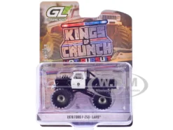 1978 Ford F-250 Monster Truck "LAPD (Los Angeles Police Department)" Black and White "Kings of Crunch - Hot Pursuit" Special Edition 1/64 Diecast Model Car by Greenlight