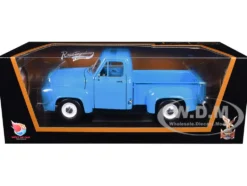 1953 Ford F-100 Pickup Light Blue 1/18 Diecast Car Road Signature 92148