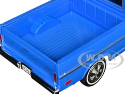 1972 Ford F 100 Pickup Truck Blue Timeless Legends Series 1/24 Diecast Model Car Motormax 79384BL