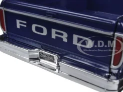 1979 Ford F-150 Pickup Truck Dark Blue 1/24 Diecast Model Car Motormax 79346