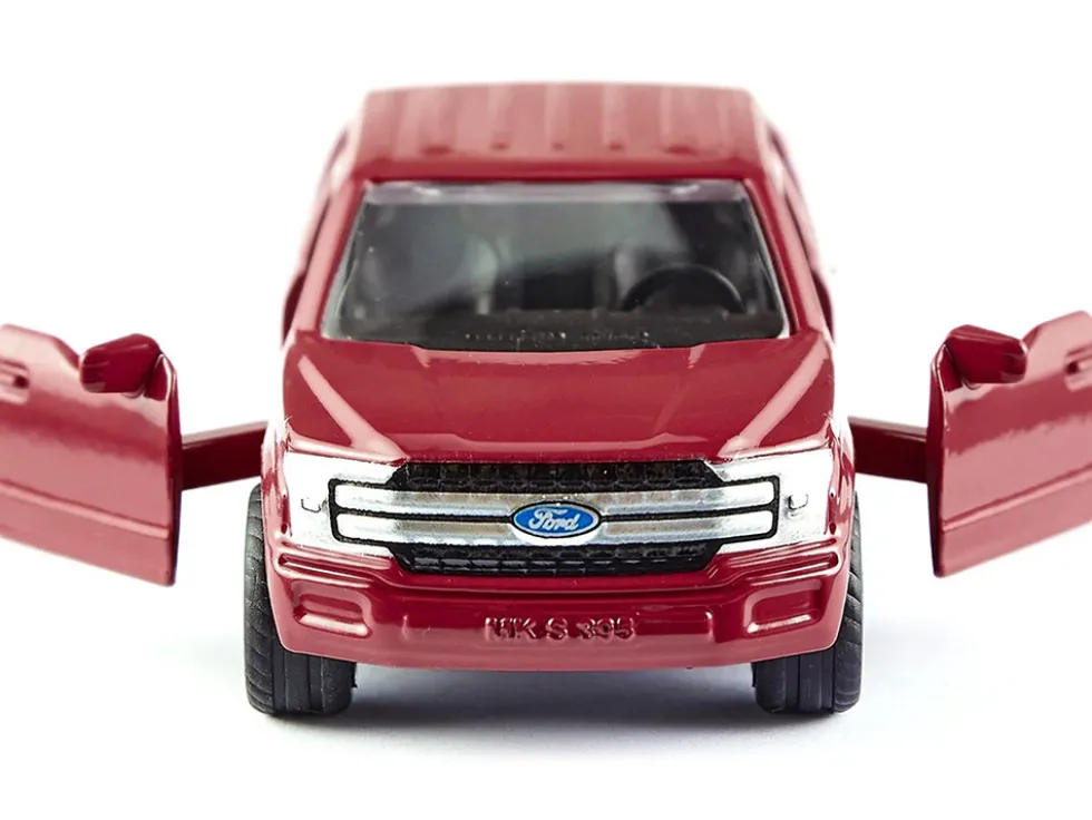 Ford F 150 Pickup Truck Red Diecast Model Car Siku 1535