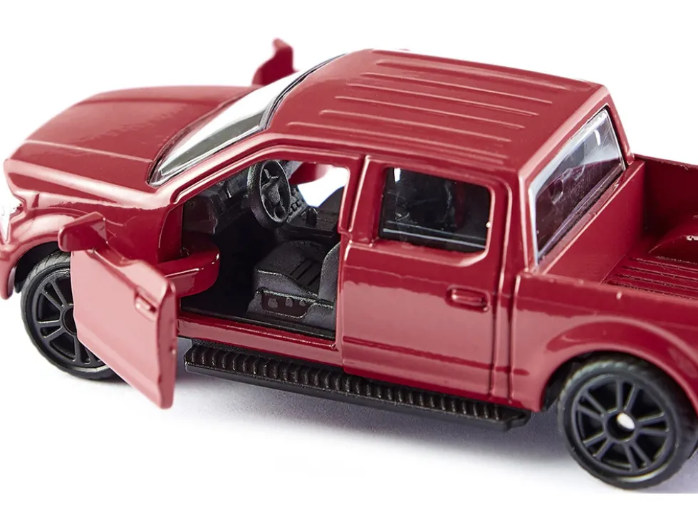 Ford F 150 Pickup Truck Red Diecast Model Car Siku 1535