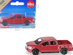 Ford F 150 Pickup Truck Red Diecast Model Car Siku 1535
