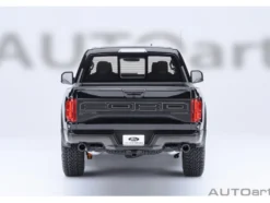 2019 Ford F-150 Raptor Pickup Truck Agate Black 1/18 Model Car by Autoart