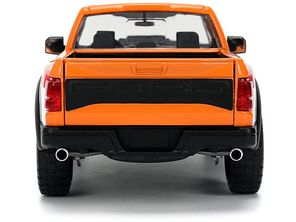 2017 Ford F-150 Raptor Pickup Truck "Frosted Flakes" Orange with Graphics and Tony the Tiger Diecast Figure "Hollywood Rides" Series 1/24 Diecast Model by Jada