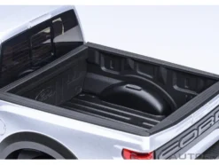 2019 Ford F-150 Raptor Pickup Truck Ingot Silver 1/18 Model Car by Autoart