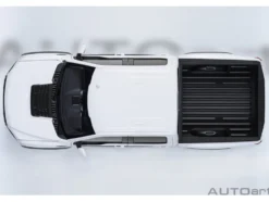 2019 Ford F-150 Raptor Pickup Truck Oxford White 1/18 Model Car by Autoart