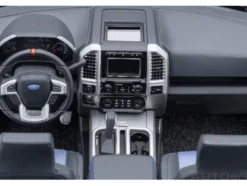 2019 Ford F-150 Raptor Pickup Truck Velocity Blue 1/18 Model Car by Autoart