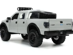 2011 Ford F-150 SVT Raptor Pickup Truck Light Gray with Extra Wheels