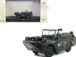 Ford GPA Amphibious Vehicle Olive Drab United States Army 1/43 Diecast Model Militaria Die Cast 23205-45