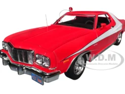 1976 Ford Gran Torino Red with White Graphics 