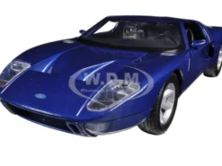 Ford GT Blue 1/24 Diecast Car Model Motormax 73297